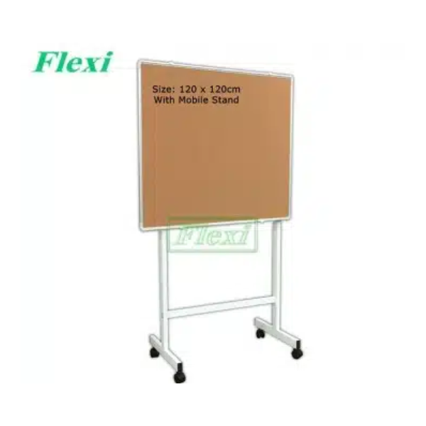 Corkboard with Stand 120cm x 120cm - A120120S