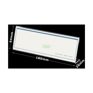 Acrylic Card Stand - L25