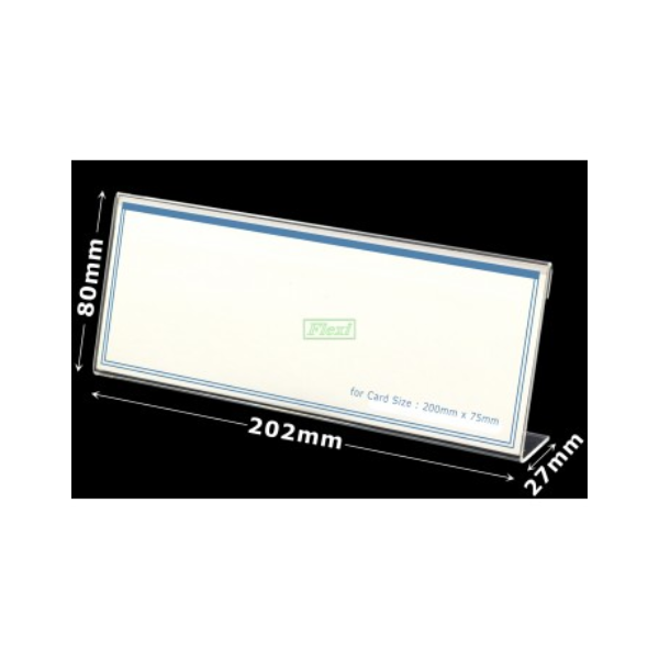 Acrylic Card Stand - L26