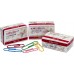 DL-750 50 mm Round PVC Coated Colour Paper Clip (pkt) - Image 2