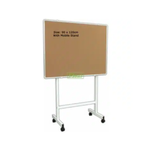 Corkboard with Stand 90cm x 120cm - A90120S