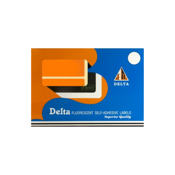 Delta Self-Adhesive Colour Label Fluorescent 50 x 100mm - 50100