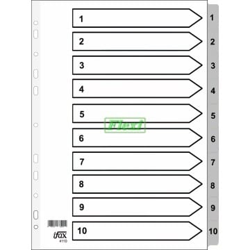 Divider Grey PP 4110 - 1-10