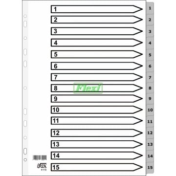 Divider Grey PP 4115 - 1-15