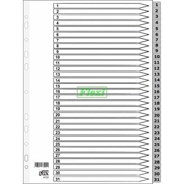 Divider Grey PP 4131 - 1-31