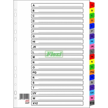 Divider Mylar Tab 4AZP - A - Z