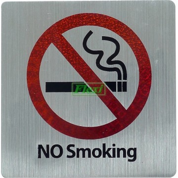 Metallic Stick On Sign - N140