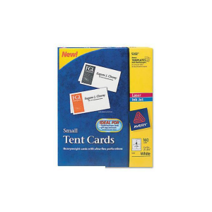 Avery Small Tent Cards 2 x 3.5 Inch 5302
