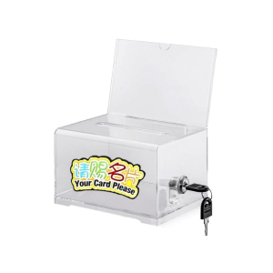 Acrylic Donation Box Name Card Collection Box K509/B509