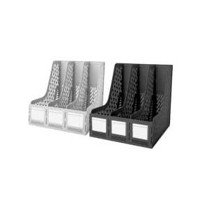 Deli 3 Compartment Magazine Holder 9845