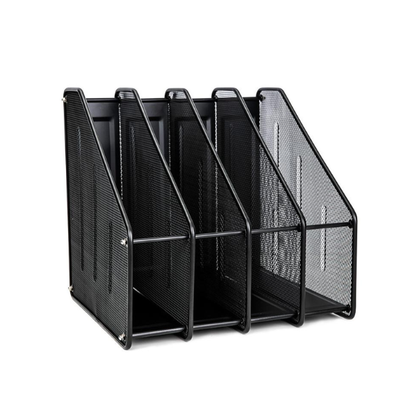 Deli 4 Compartments Mesh Magazine Holder E78994