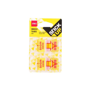 Deli Film Index Tabs Sign Here EA10101