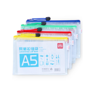 Deli Mesh Zip Bag A5 5656