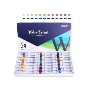 Deli Premium Watercolour 24 Colours 73852