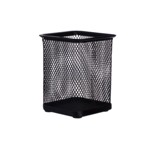 Deli Square Mesh Pen Stand Holder E9174