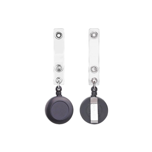 Deli Yo Yo Retractable Badge Reel with PVC Strap 8309