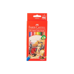Faber-Castell Classic 12 Long Colour Pencils PL115852