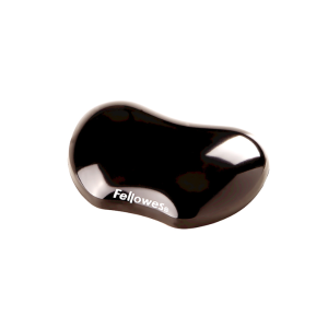 Fellowes Black Crystal Gel Flex Rest 9112301