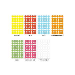 HERMA Adhesive Round Labels Colour 19mm