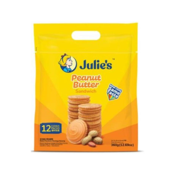Julie's Peanut Butter Sandwich Biscuits 360g
