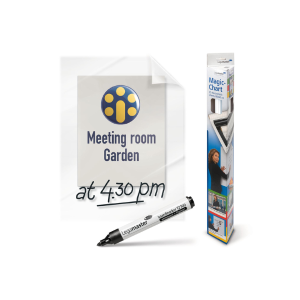 Legamaster Magic Chart Notes Clearboard Transparent Box of 25 7-159300
