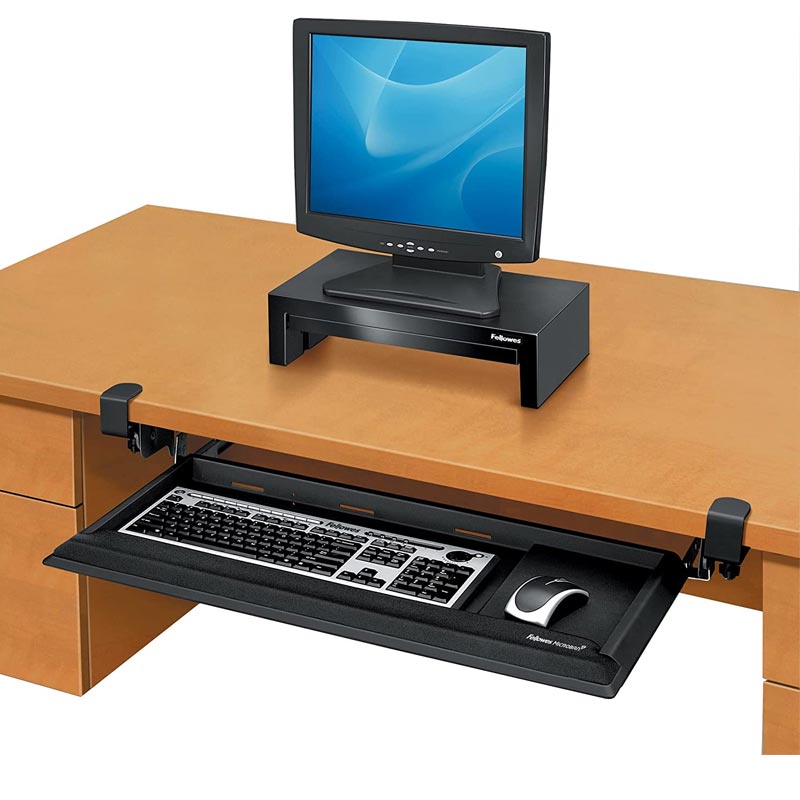 Fellowes Designer Suites Desk Ready Keyboard Drawer 8038302 - Image 2