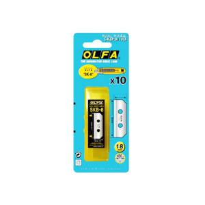 OLFA Blades 18 mm Pack of 10 SKB-8/10B