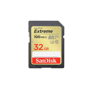 Sandisk Extreme Memory SD Card 32GB SDSDXVE-032G-GNCIN