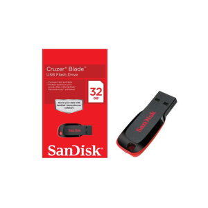 Sandisk USB Cruzer Blade Flash Drive Thumbdrive 32 GB