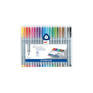 Staedtler Triplus Fineliner 20 Color Set 334SB20