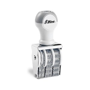 Shiny Date Stamp 4mm D-4