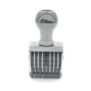 Shiny 8 Band Number Stamp 5 mm N38