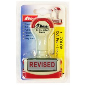 Shiny OA Pre Inked Stamp Revised NR11