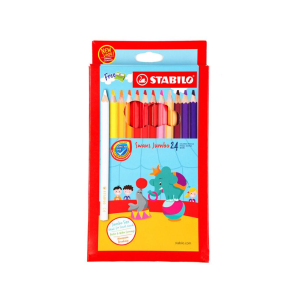 STABILO Swans Jumbo 24 Colour Pencils 1879J
