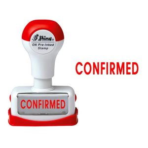 Shiny OA Pre Inked Stamp Confirmed NC11