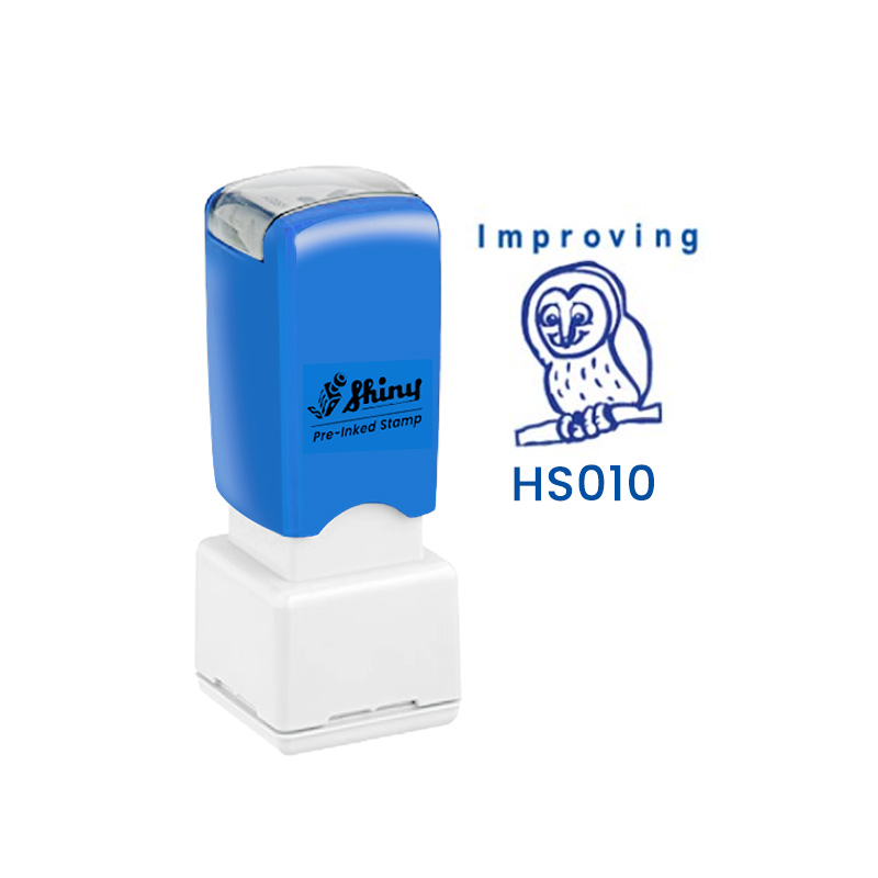 Shiny OA Pre Inked Teacher Stamp Improving HS010