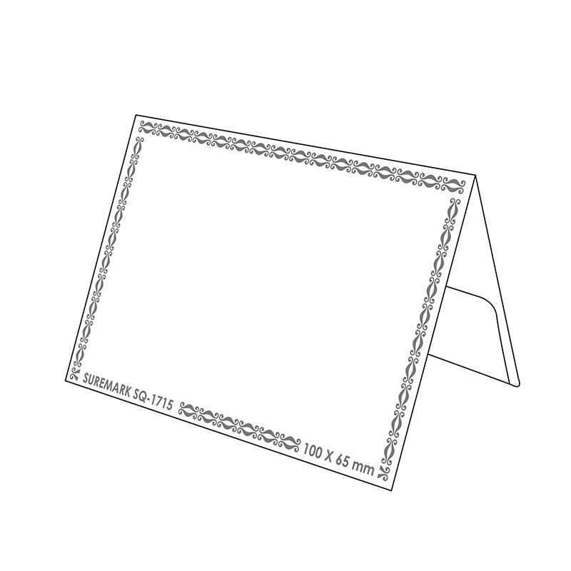 Suremark Acrylic Duo Card Stand 100x65mm SQ1715
