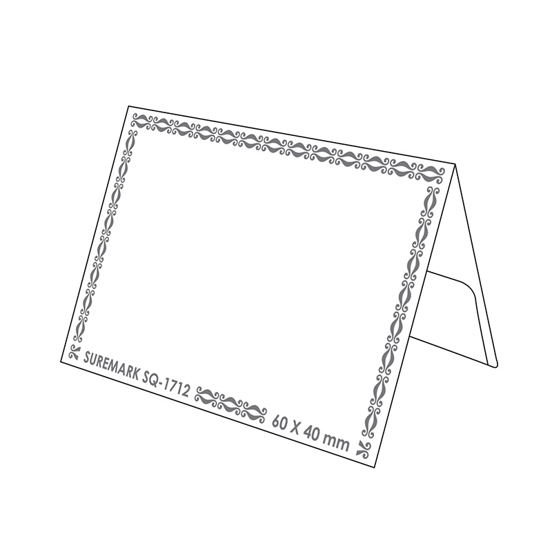 Suremark Acrylic Duo Card Stand 60x40mm SQ1712