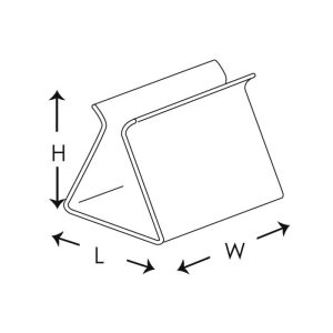 Suremark Acrylic Menu Stand SQ-1201