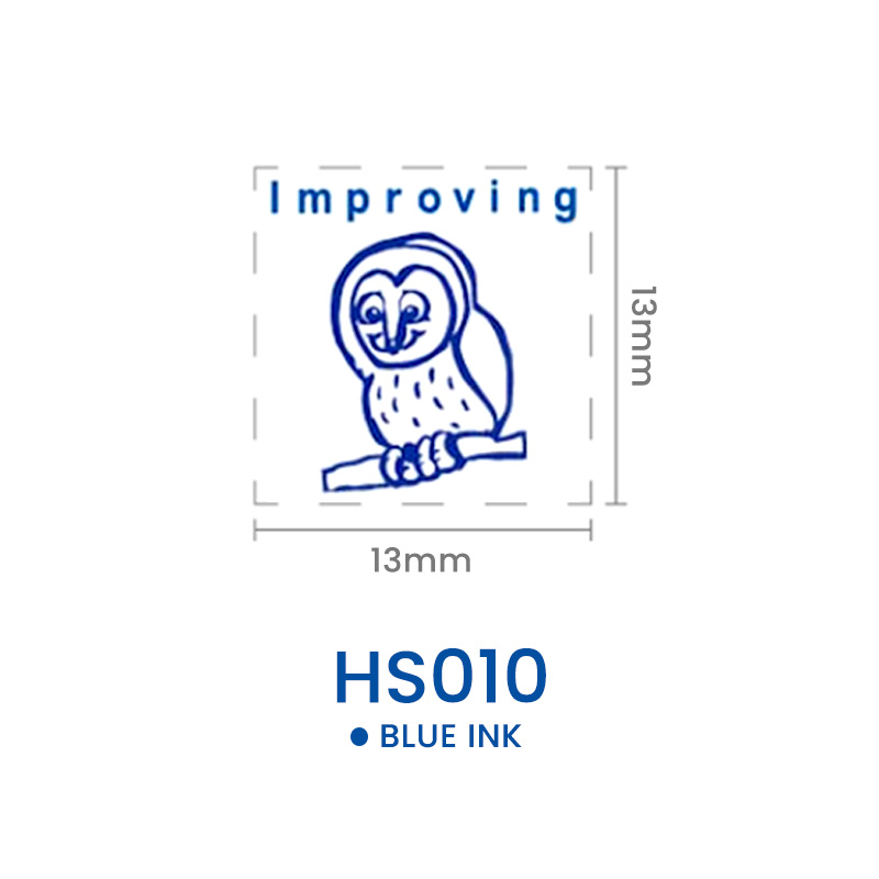 Shiny OA Pre Inked Teacher Stamp Improving HS010 - Image 4