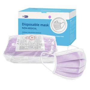 Disposable Face Mask Adult 50 Pcs