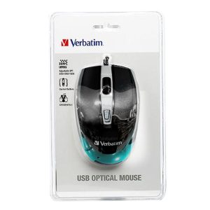 Verbatim USB Optical Wired Mouse 66513